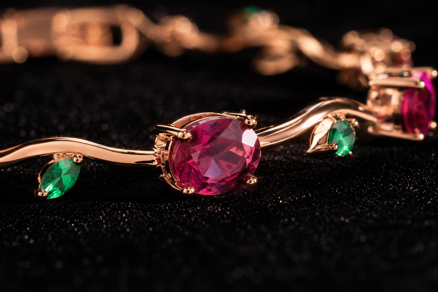 Nuvell Rose Vine Bracelet
