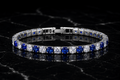 Nuvell Blue Ice Tennis Bracelet